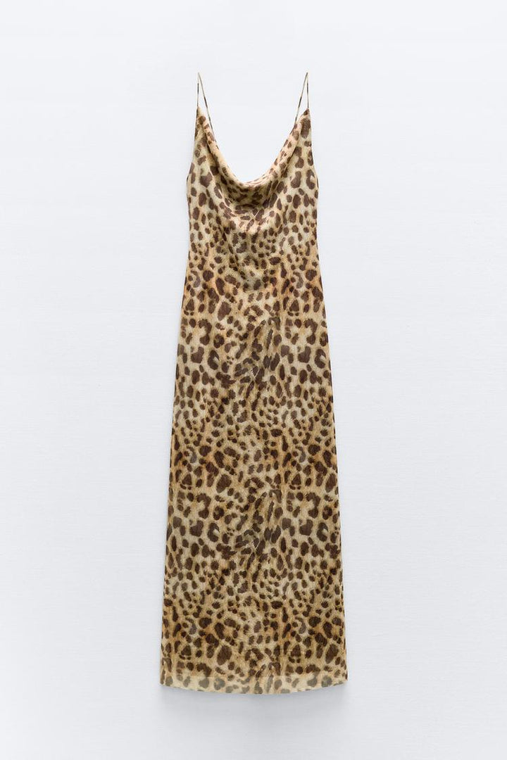 Elena™ - Leopard Maxi Dress