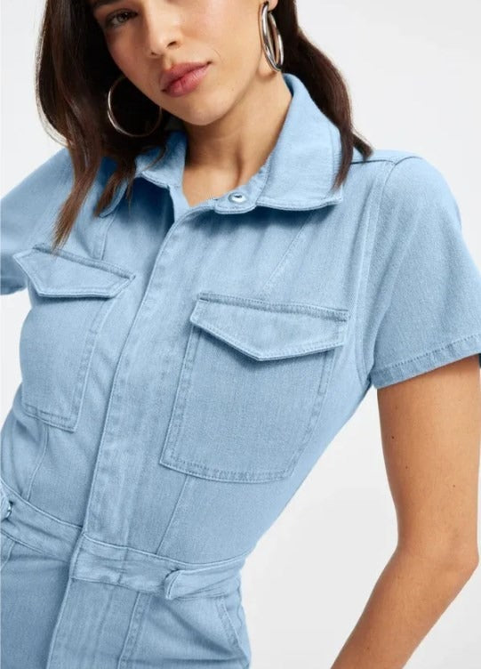 Rachel™ - Denim Jumpsuit