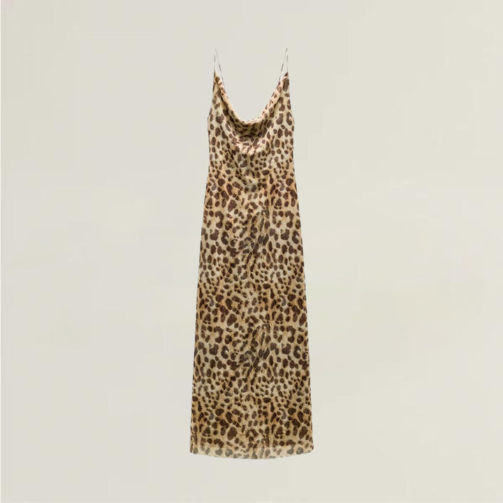 Elena™ - Leopard Maxi Dress